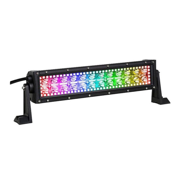 Led Light Bar with RGB Halo